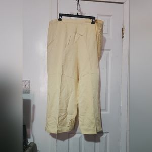 Raveena Yellow pants set size 22 top and bottom